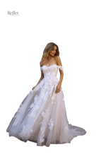 Robe de bal féminine, design classique et romantique
