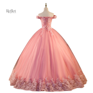 Robe de style princesse, idéale pour occasions spéciales