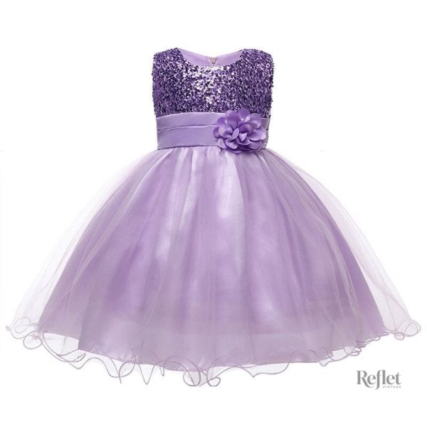 Robe princesse fille élégante pour les occasions spéciales