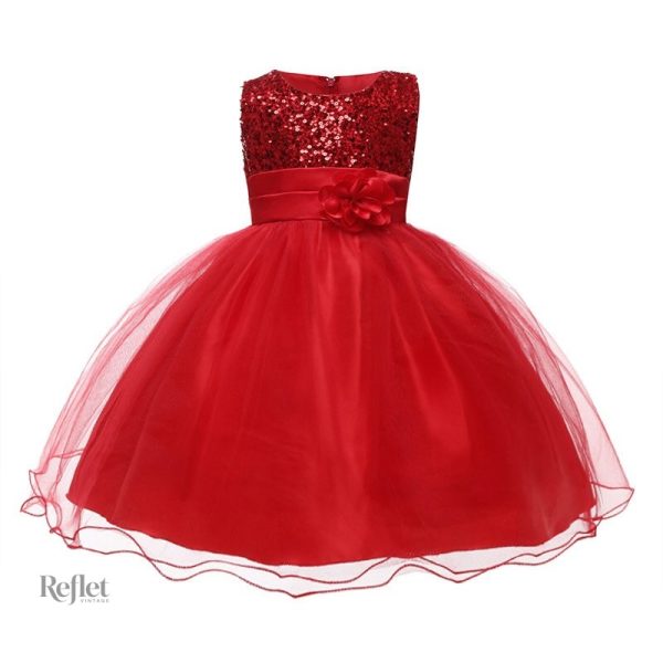 Robe élégante pour fille inspirée des contes de fées