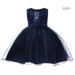 Robe de princesse rose avec jupe en tulle pour fillette