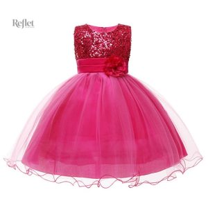 Vêtement de fête pour fille, robe de princesses enchantée