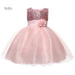 Robe de style princesse avec broderies délicates pour enfant