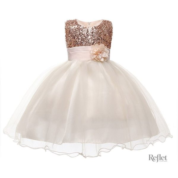 Robe princesse avec accessoires assortis pour petite fille
