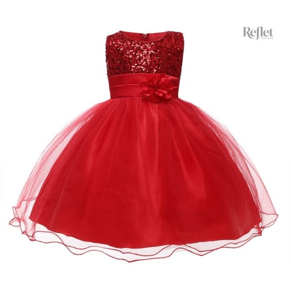 Robe de soirée pour fille, thème princesse magique