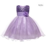 Robe de bal pour fillette, style princesse romantique