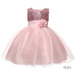 Robe princesse bleu ciel idéale pour les anniversaires