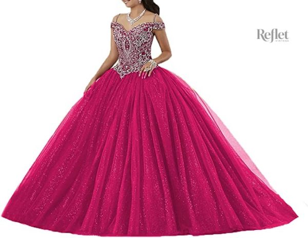 robe-de-princesse-rose-mariage-1 Robe de princesse rose pour mariage