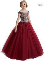 Robe élégante pour bébé en rouge