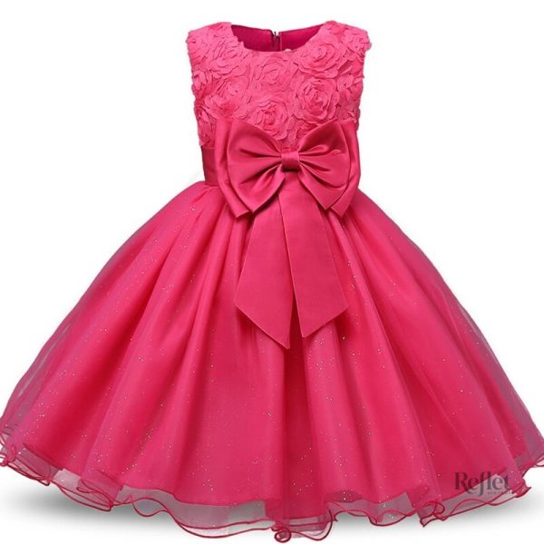 Robe rouge élégante pour enfants