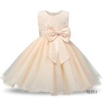Robe de bal rouge pour fille