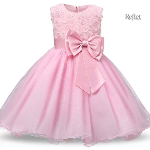 Robe avec jupe évasée pour enfants