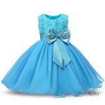 Robe en tissu doux pour petites filles