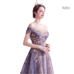 Robe princesse femme avec jupe volumineuse