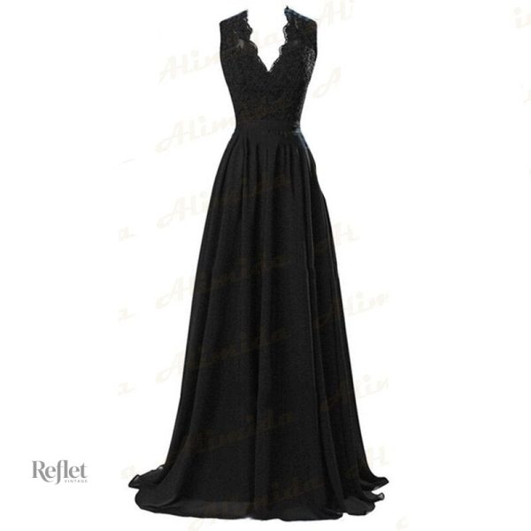 Robe de fête femme décorée de paillettes