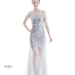 Robe soirée inspirée des années 20, élégante et stylée