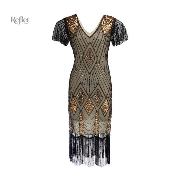 Robe de danse années 20 pour un look glamour