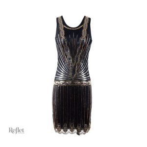 Robe vintage élégante années 30