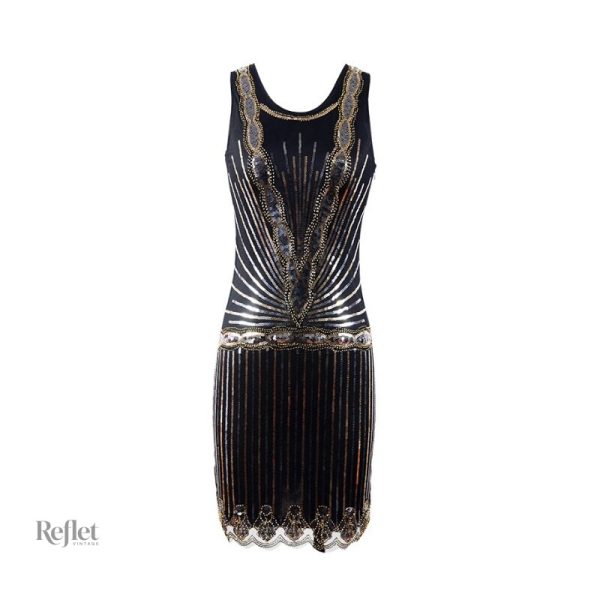 Robe vintage élégante années 30