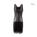 Robe de soirée rétro années 30