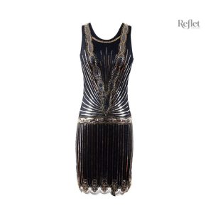 Robe de soirée rétro années 30