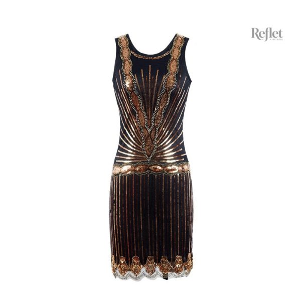 Robe de bal années 30 glamour