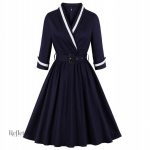 Robe de soirée années 60, style vintage élégant
