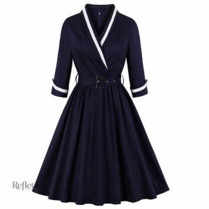Robe de soirée années 60, style vintage élégant