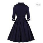 Élégante robe de soirée, inspiration années 60