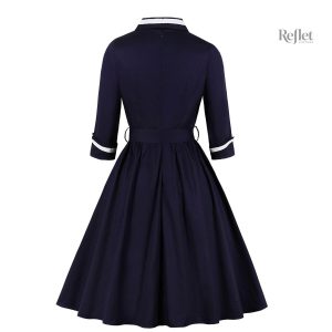 Élégante robe de soirée, inspiration années 60
