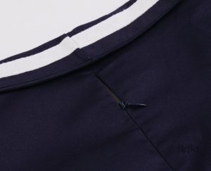 Robe années 60, design rétro avec ceinture cintrée