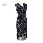 Robe de soirée vintage inspirée des années 20