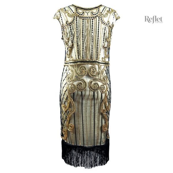 robe-de-soiree-annees-30-1 Robe de soirée élégante années 30