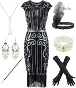 Robe années 30, style art déco