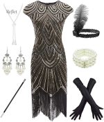 Robe vintage années 30, détails raffinés