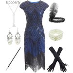Robe chic années 30, coupe classique