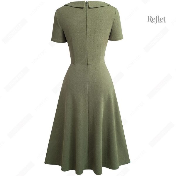 Robe de soirée chic inspirée des années 40