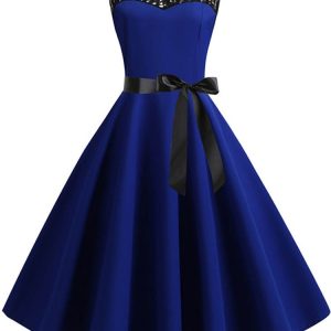 Robe de soirée années 50
