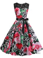 Robe bouffante années 50