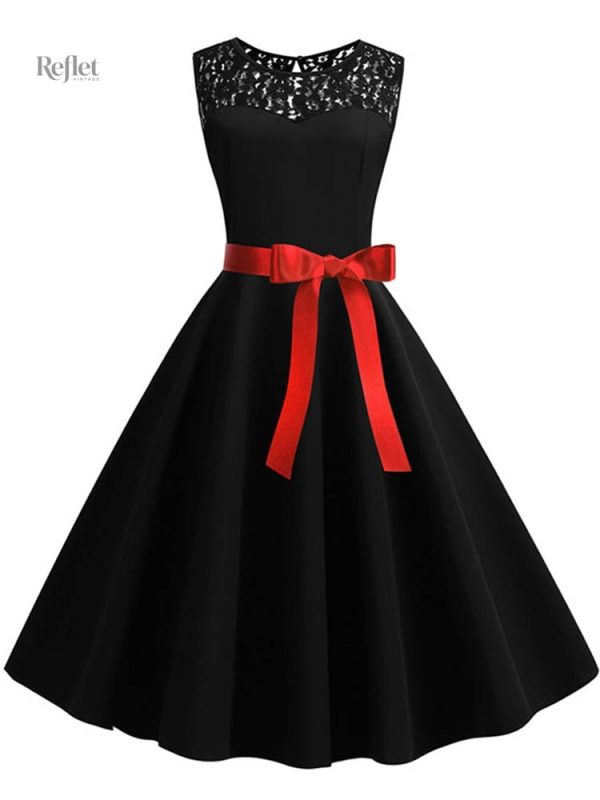 Robe colorée années 50