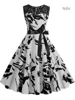 Robe d'événement années 50