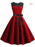 Robe élégante des années 50