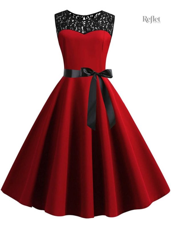 Robe élégante des années 50