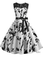 Robe de bal rétro années 50