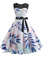 Robe classique années 50