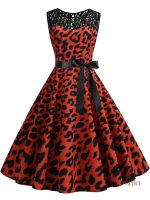 Robe à pois années 50