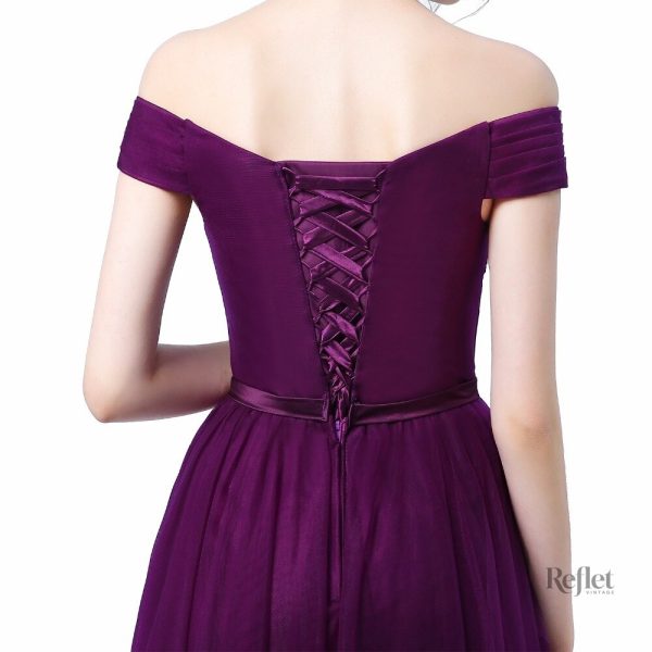 Robe de soirée avec jupe volumineuse