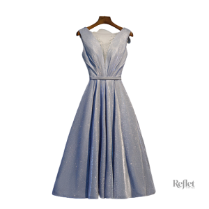 Robe de soirée princesse femme élégante et raffinée