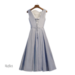 Robe soirée femme style princesse avec jupe ample