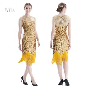 Robe de soirée style années 20, un look vintage élégant